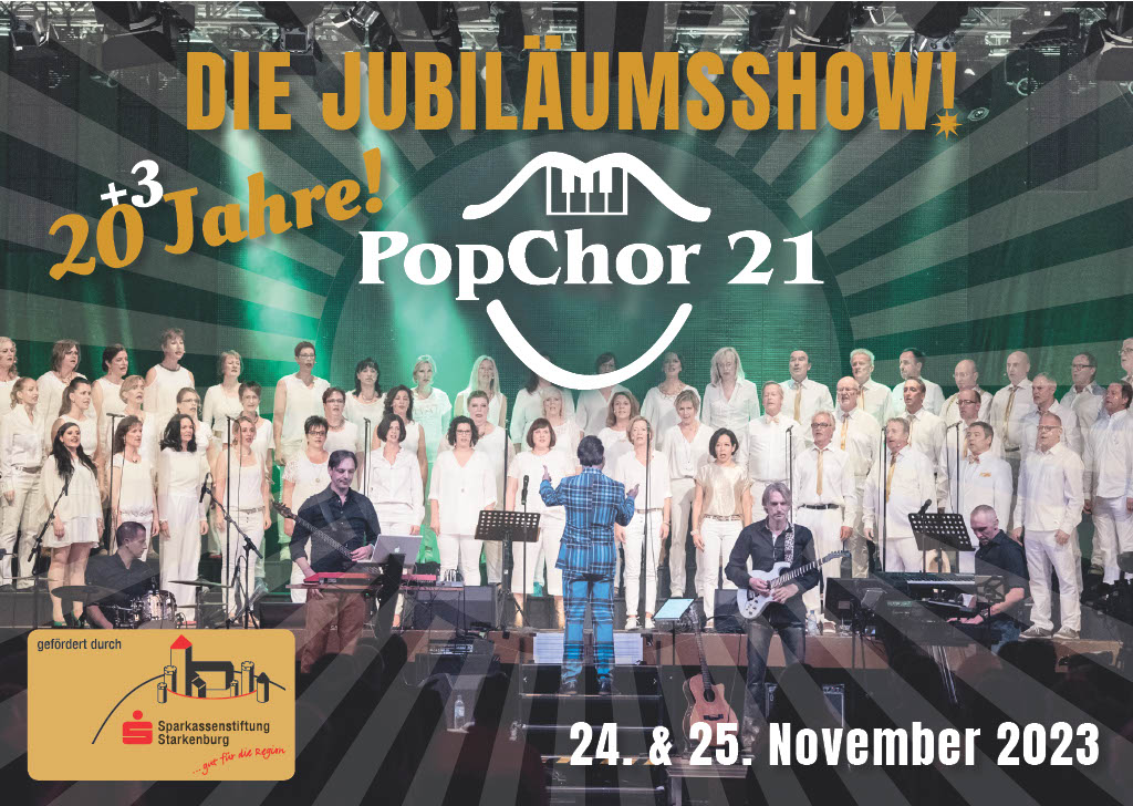 Popchor 21 – Jubiläumsshow